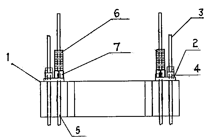 Method for dynamic control of nondestructive replacement of tied arch bridge hanger rod