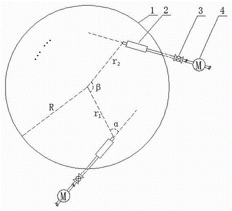 Spiral aeration method and spiral aeration tank