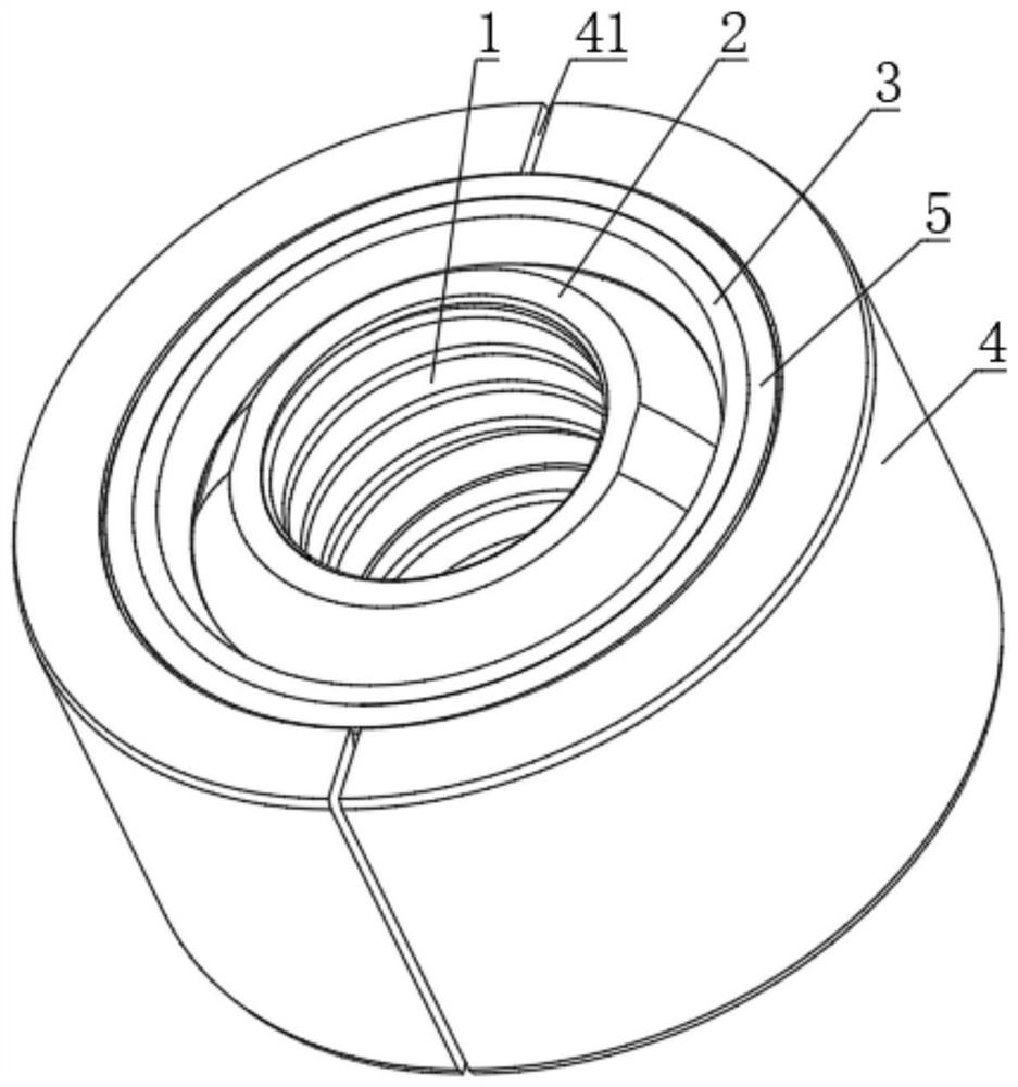 Rigidity-adjustable ball joint and thrust rod assembly