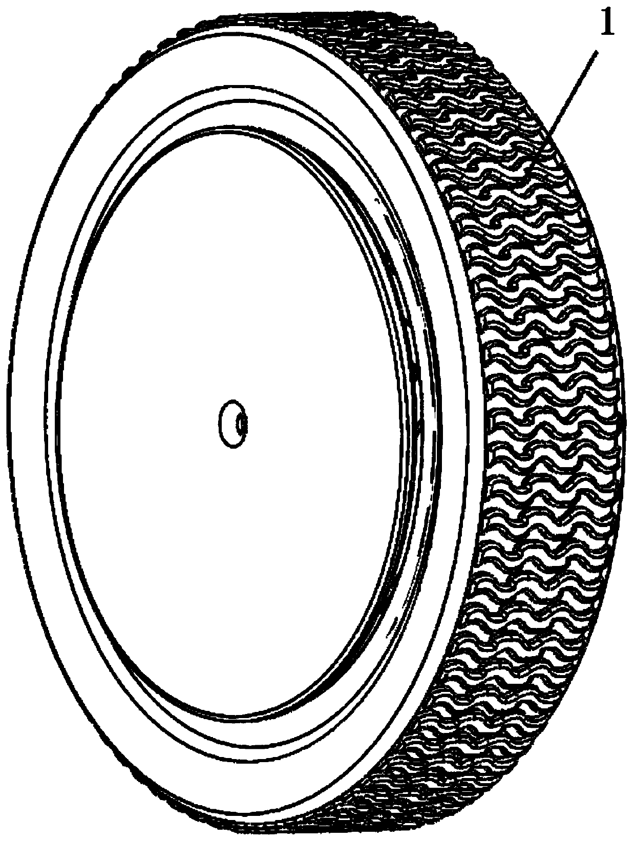 An automatic following obstacle-crossing vehicle