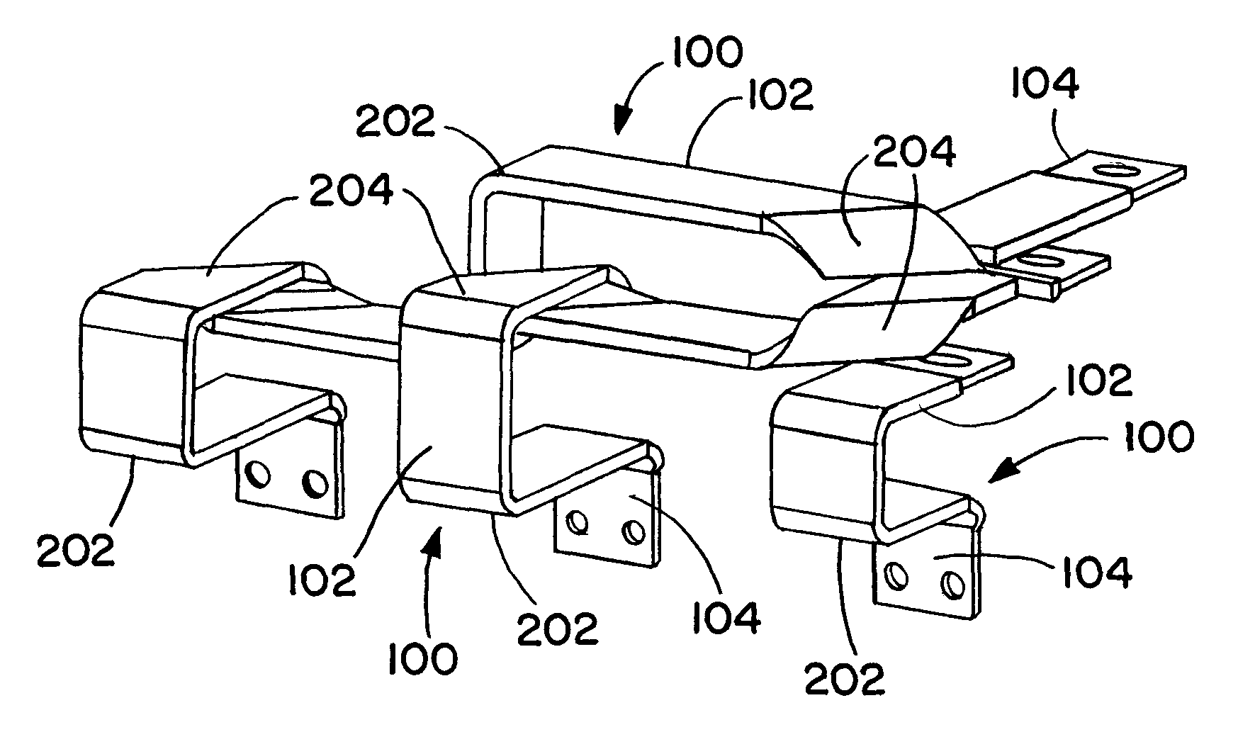 Flexible busbar