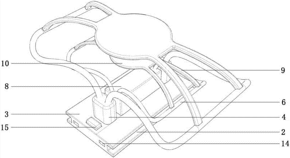 Independently adjusted modularized spring bed frame