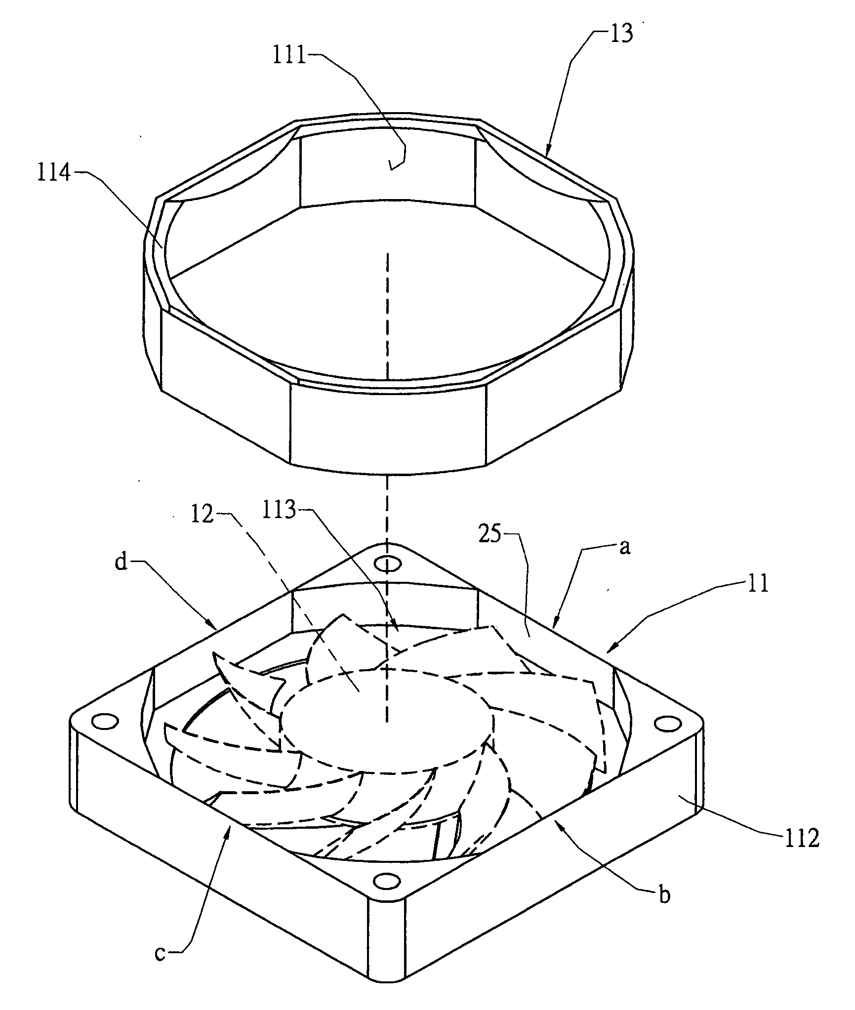 Fan frame structure