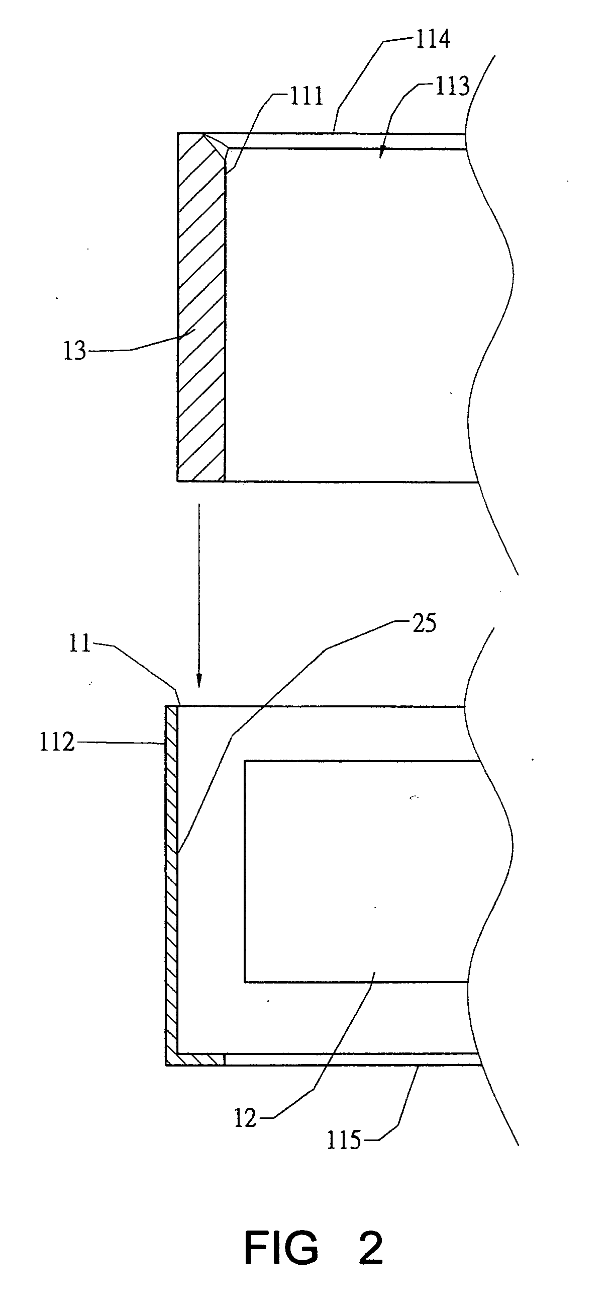 Fan frame structure