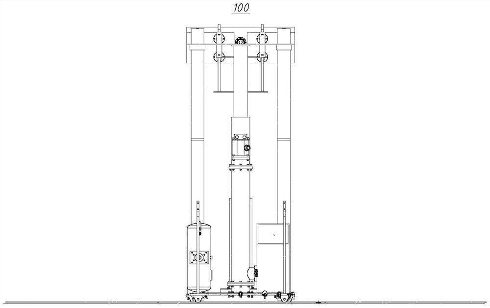 Adjustable automatic plastering device