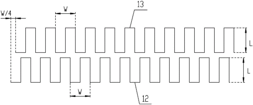 Double-column-type time-grating linear displacement sensor