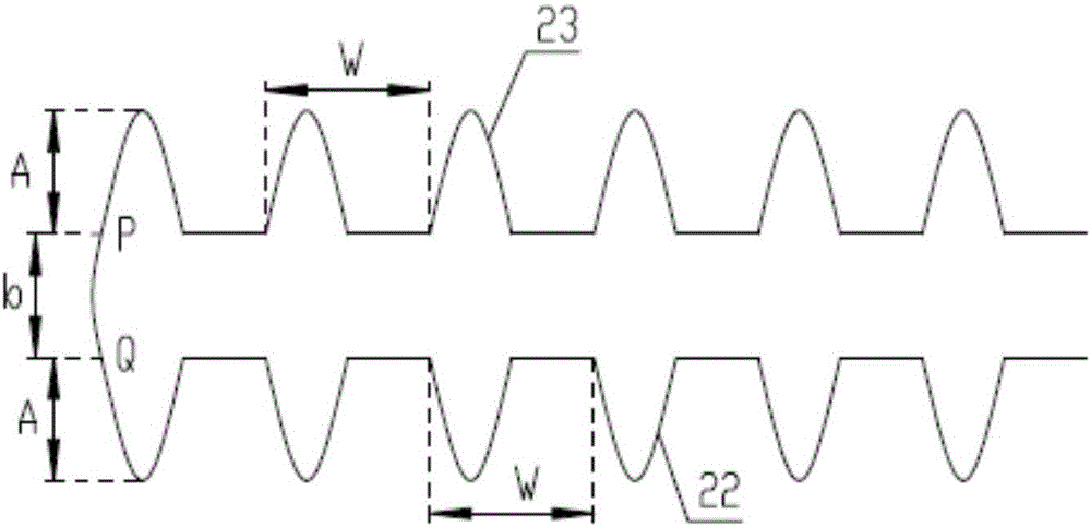 Double-column-type time-grating linear displacement sensor