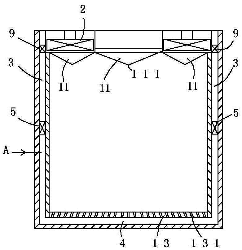 A sales window with a sterilizing device