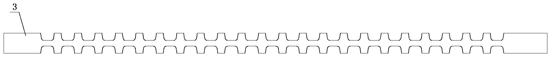 Air-cooled integrated bipolar plate for fuel cells