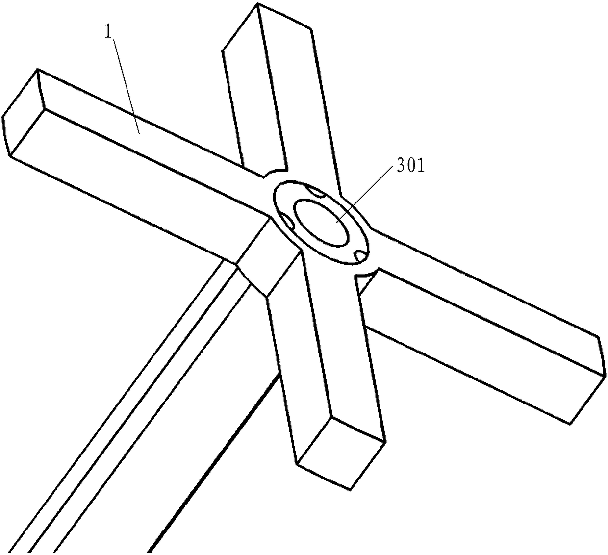 Three-dimensional force transducer used for minimally invasive medical device