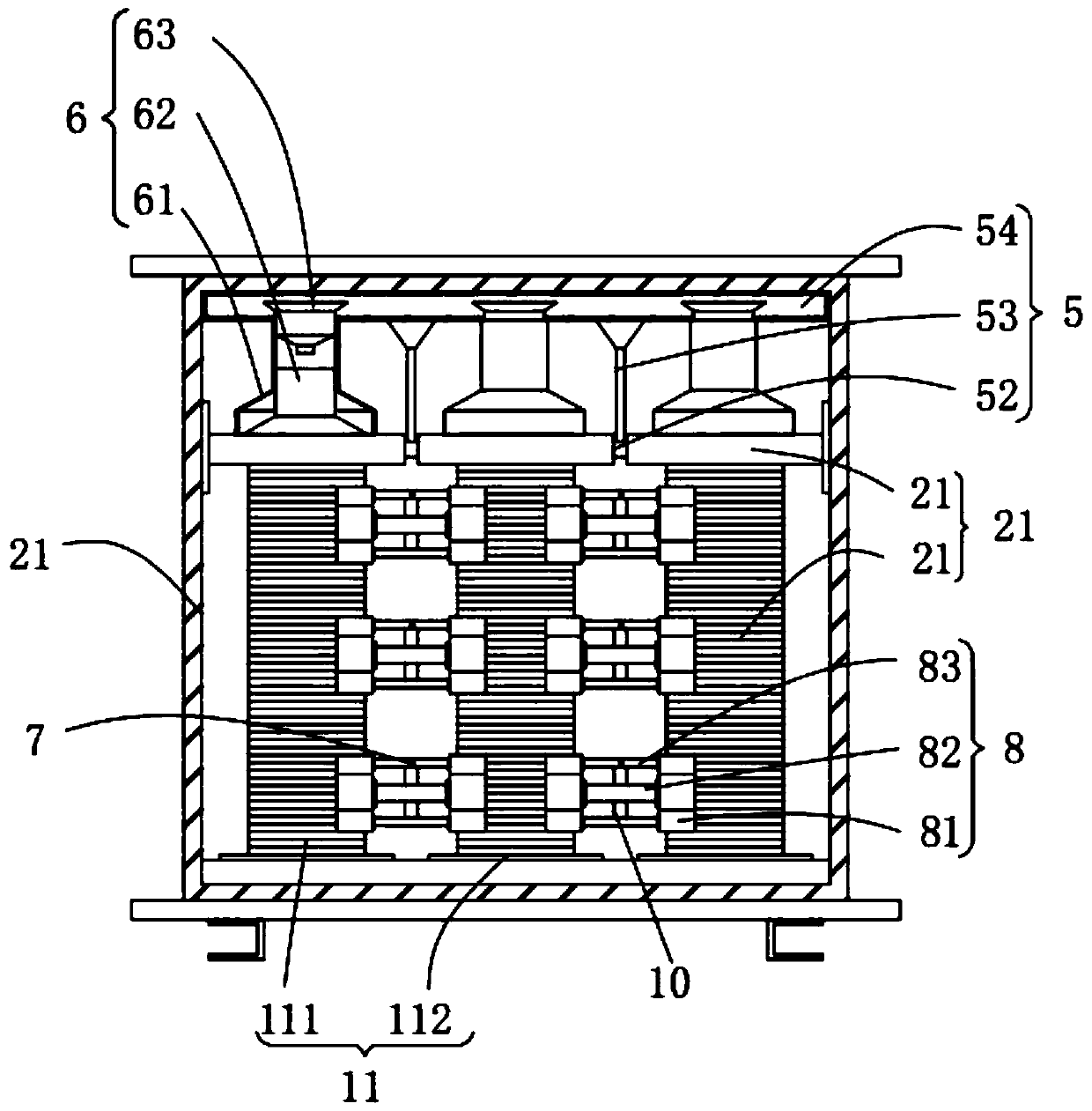 A cooling method for a transformer