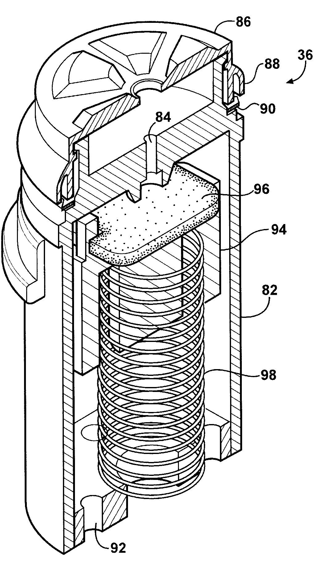 Marine fuel vapor separator with vent control device