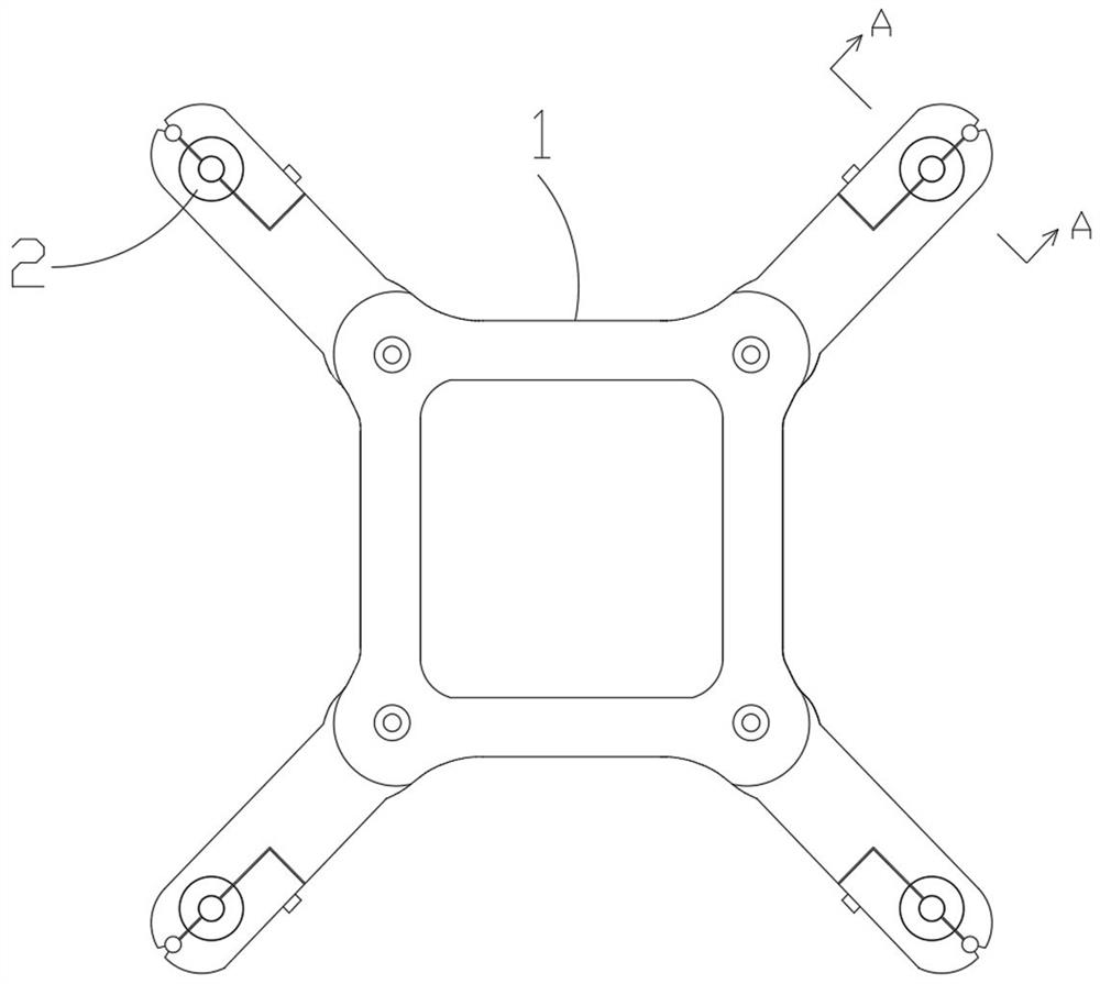 Cable spacer bar with the function of snow removal, dust removal and bird repelling for high-altitude cables