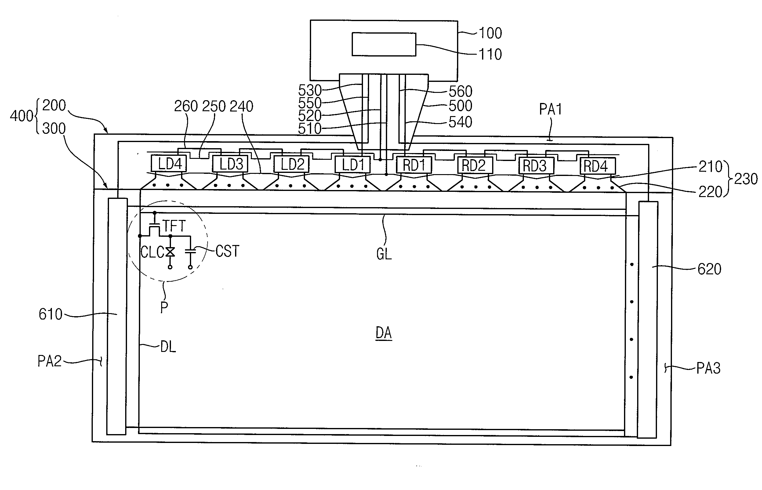 Display substrate and display device having the same