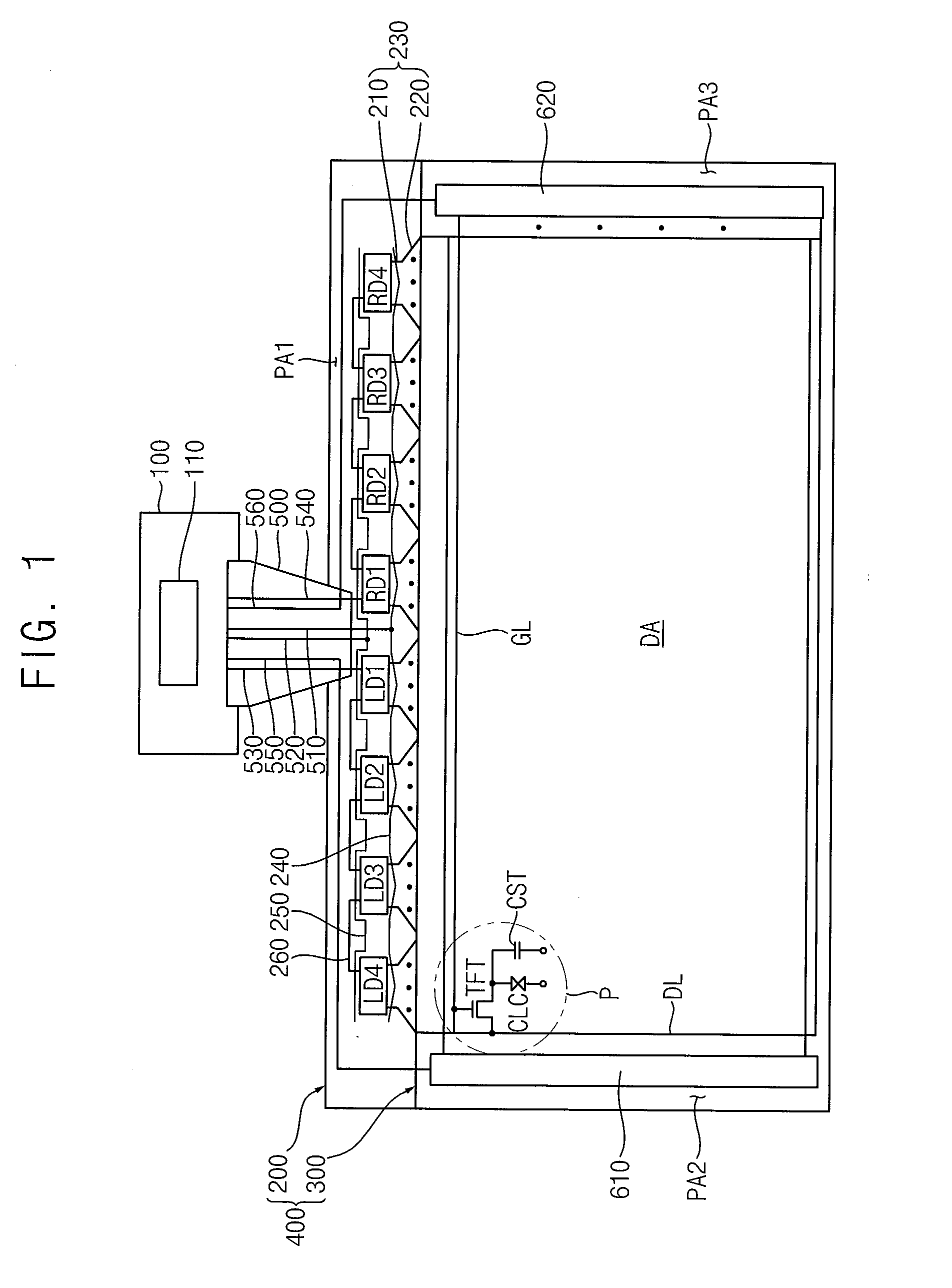 Display substrate and display device having the same