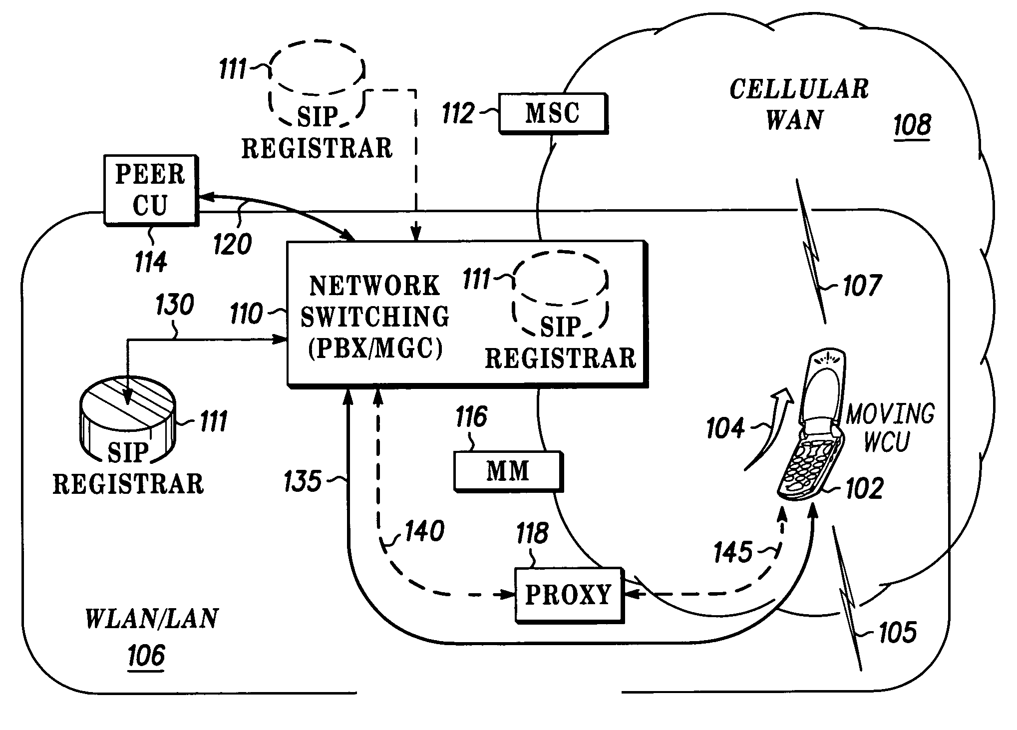 Fast call set-up for multi-mode communication