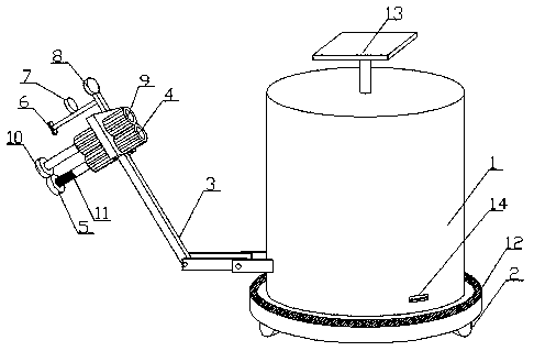 An automatic hammering robot system