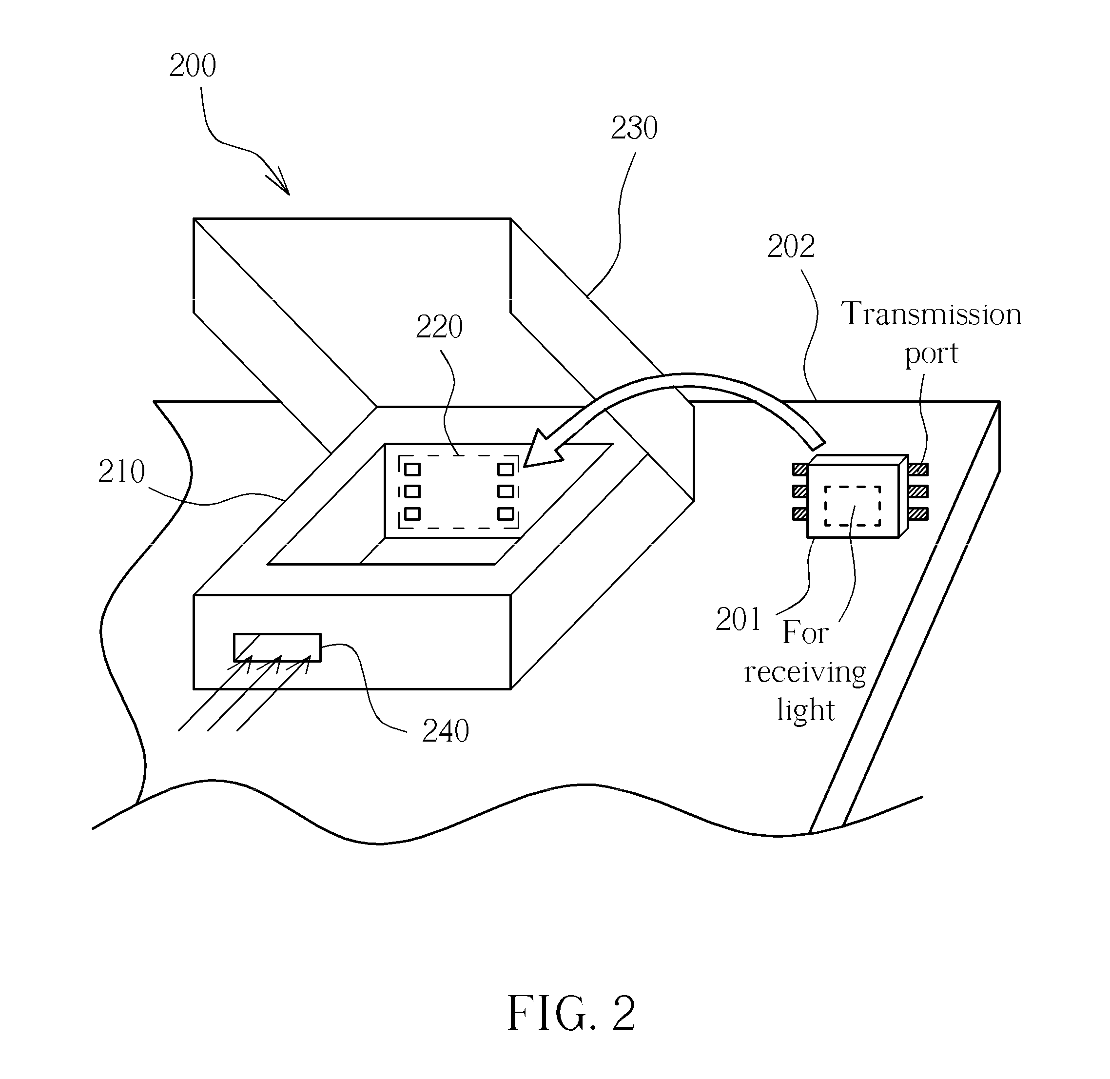 Connector of connecting light sensor and substrate and method of fabricating light sensor