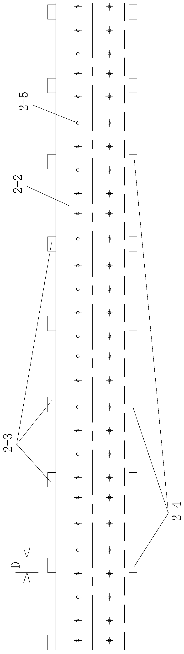 Assembled shear wall structure and construction method