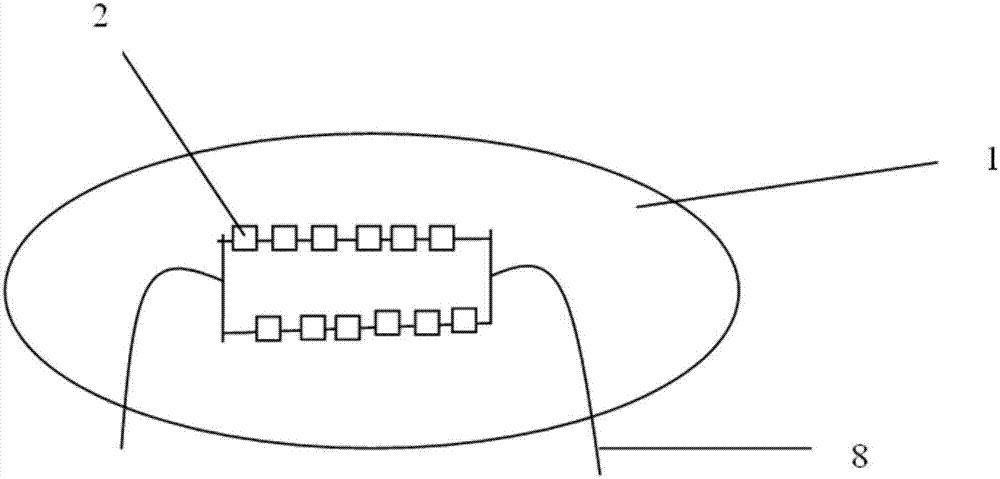 Device and method for measuring luminescent spectrum change rule with temperature of quantum dot