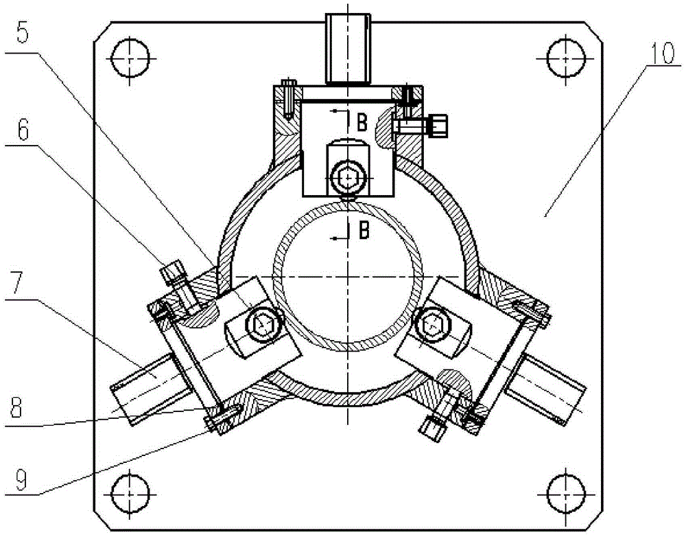 Assembly device for engine turbine