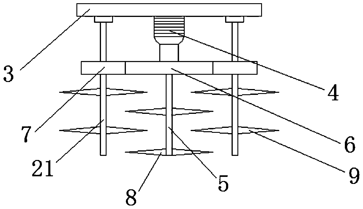 Ecological water environment clean-up device