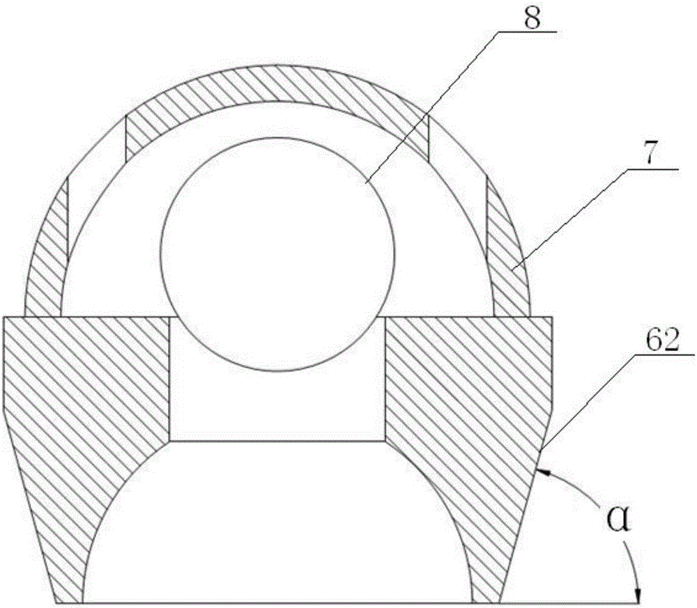 A drag-reducing and sand-preventing rod well pump