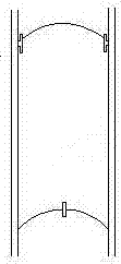 Experimental device and method for simulating plugging mechanism of gas hydrate under bubble flow