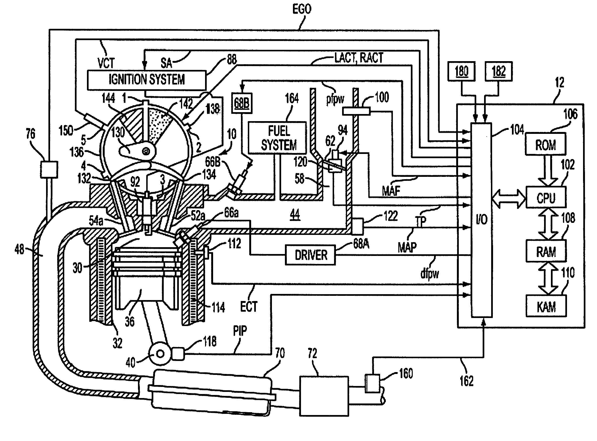 Spark control for improved engine operation