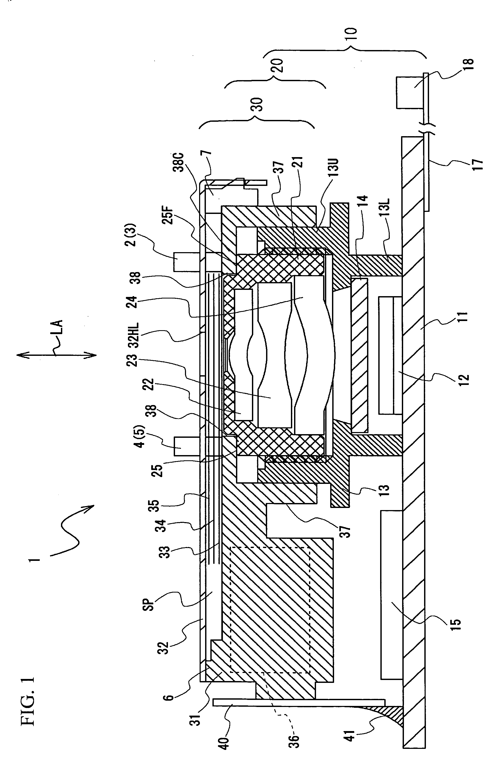 Image pickup apparatus and electronics apparatus mounting the same