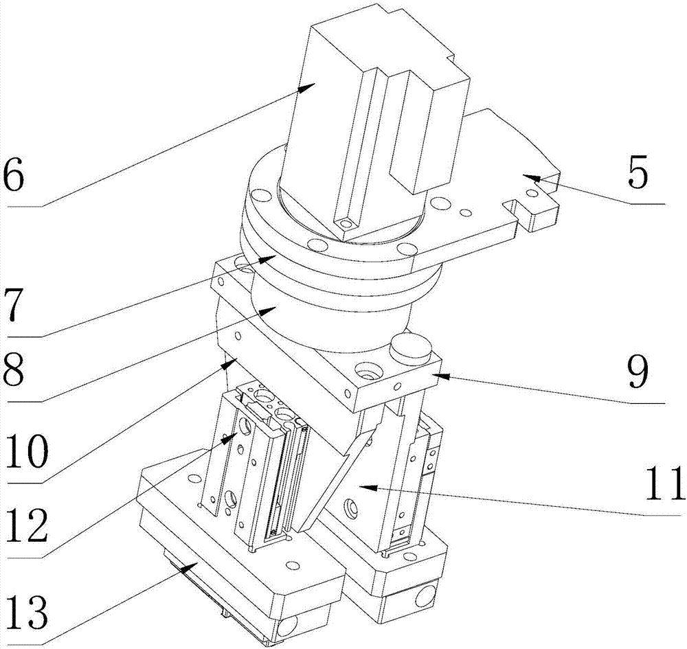 Film pasting mechanism