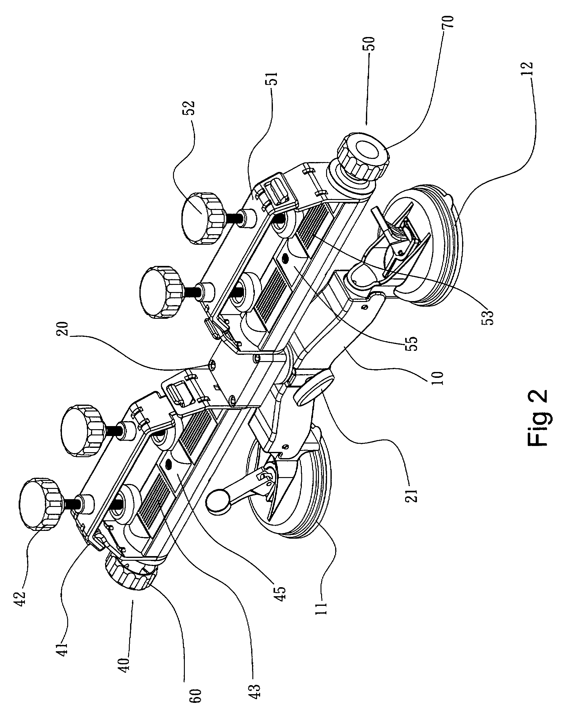 Fishing rod fixing device