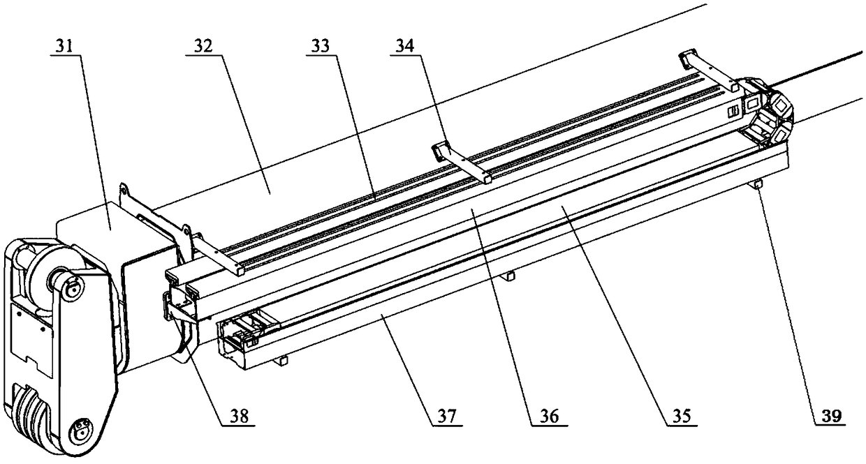 Work arm and engineering machine