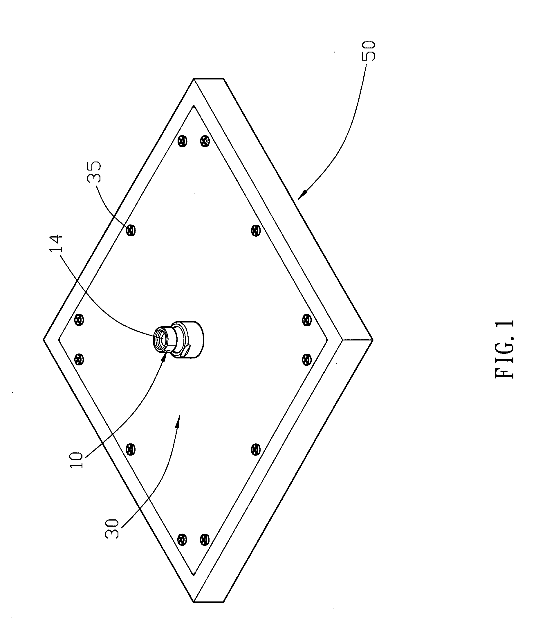 Shower head that is detached easily and quickly