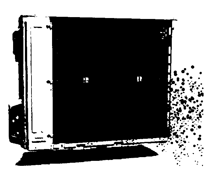 Automatic unit dust removal method and device and unit