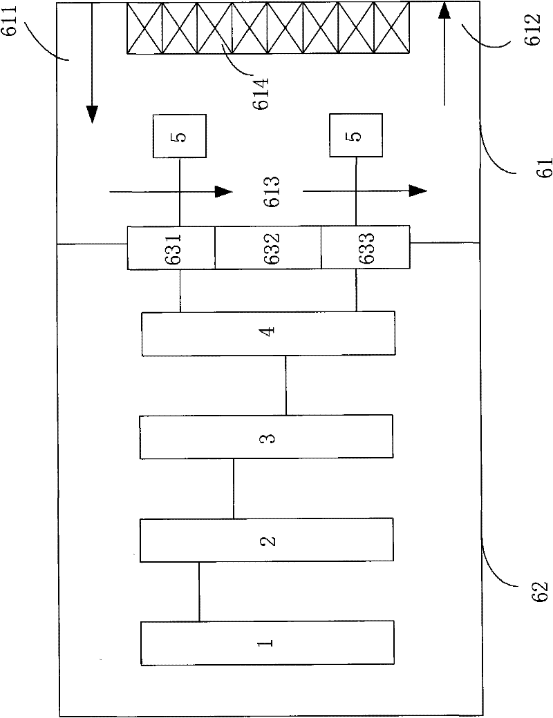 Van-type movable hydrogen manufacturing and hydrogen refueling station