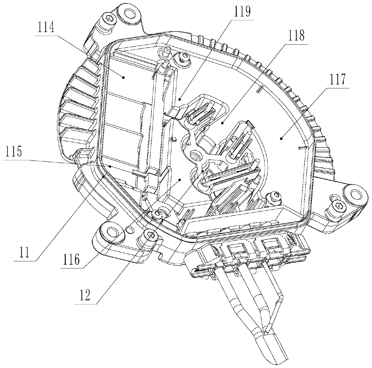 Outer rotor brushless motor