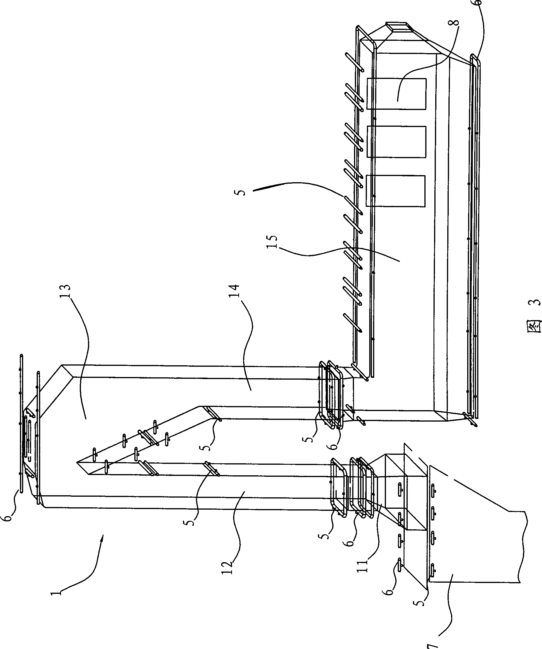 Exhaust-heating boiler