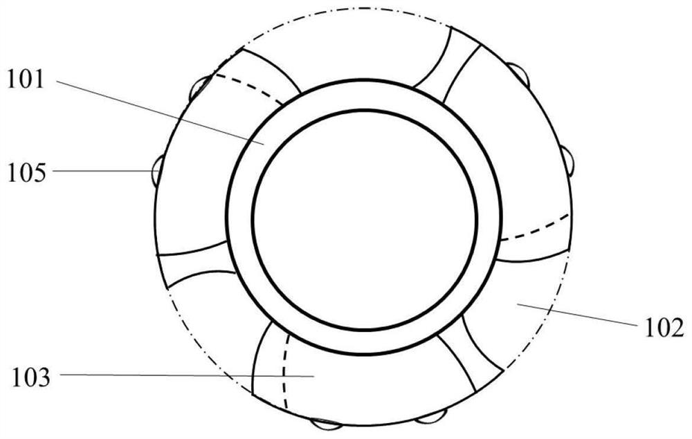 Casing deformation wireless monitoring system in well cementation, fracturing and production processes