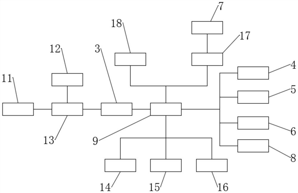 A traffic command platform and its command method in high-risk areas based on UAV projection