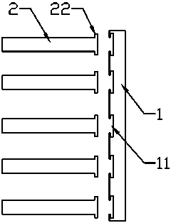 Novel radiating fin