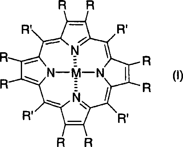 Porphyrin-based electrode catalyst