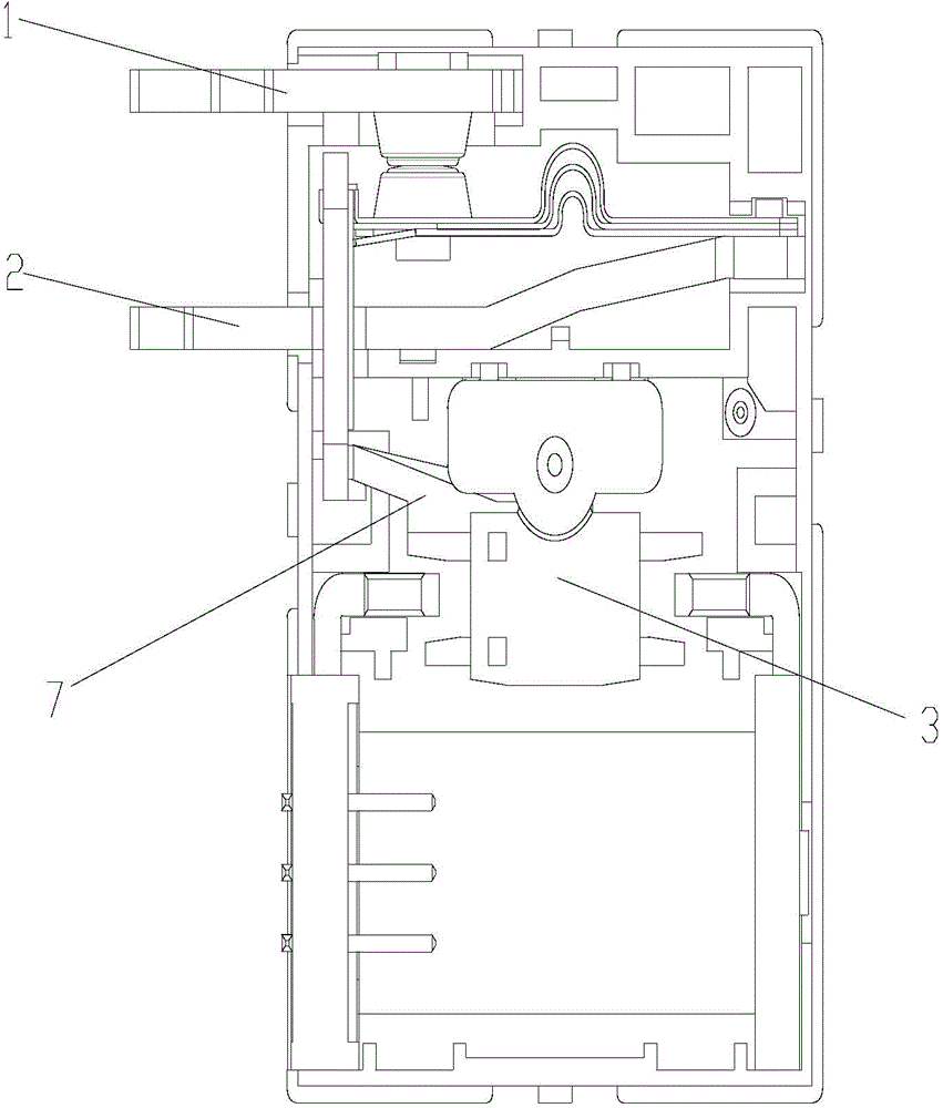 Double-loop magnetic latching relay