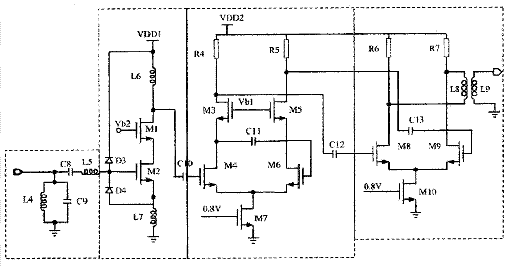 Wireless receiving and transmitting system based on long-term evolution (LTE)