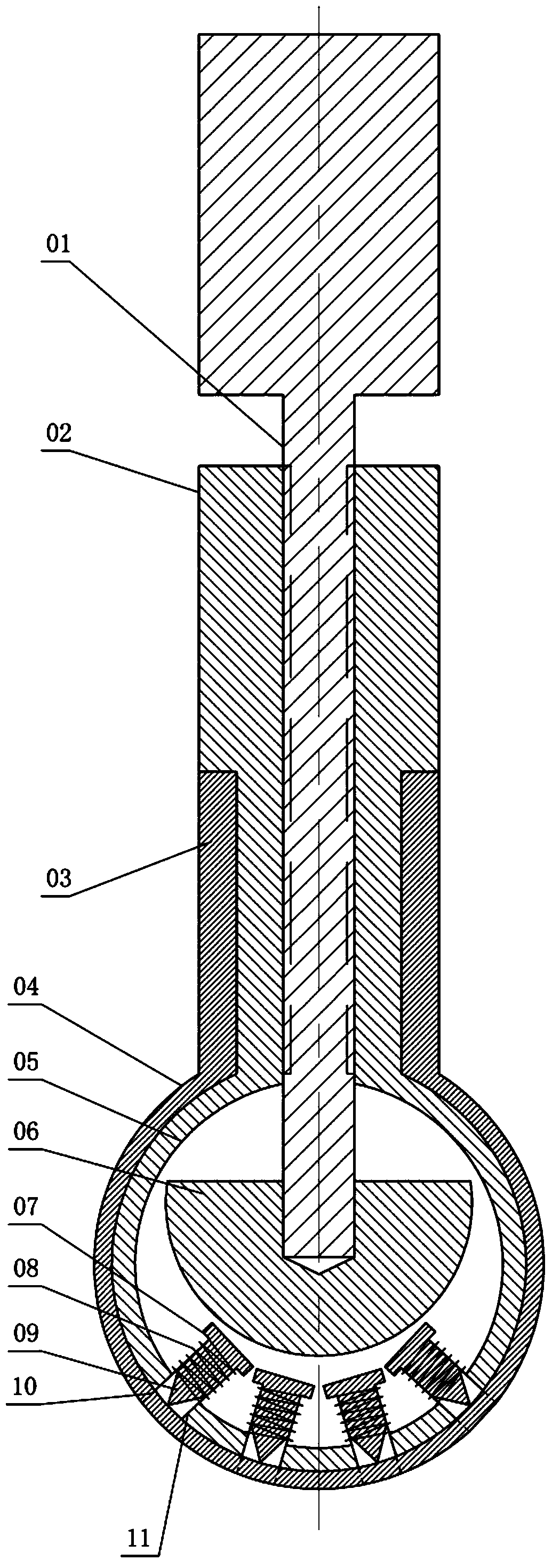 Synergistic fragmented intussusception medicine pestle