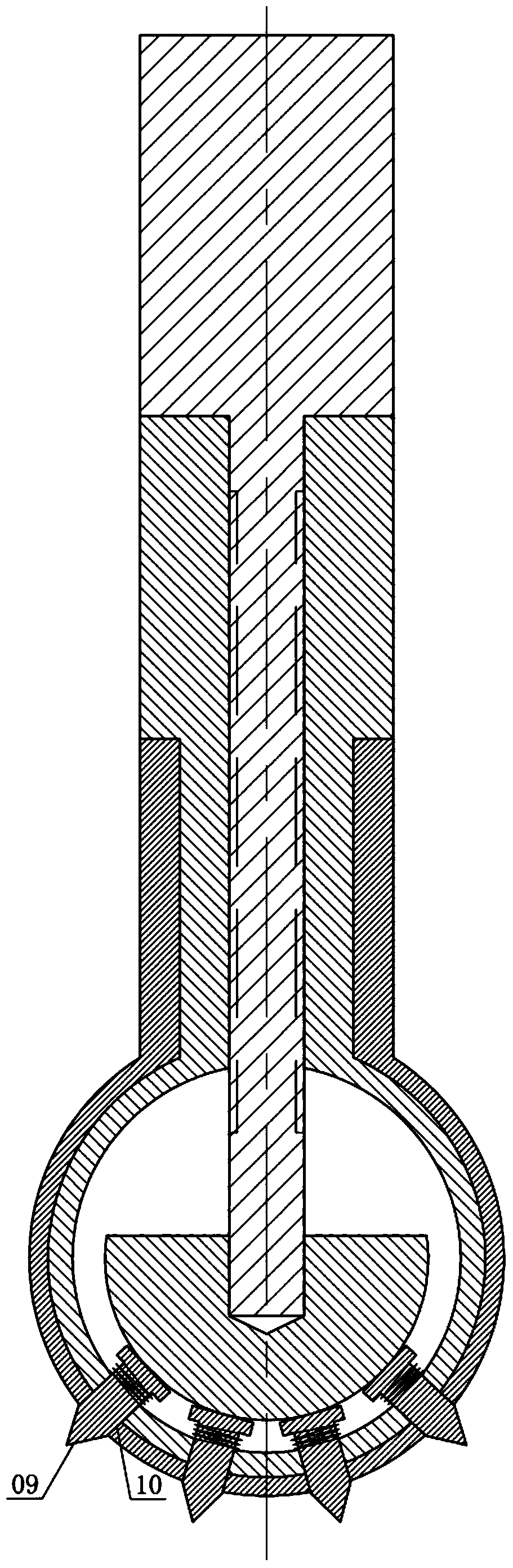 Synergistic fragmented intussusception medicine pestle