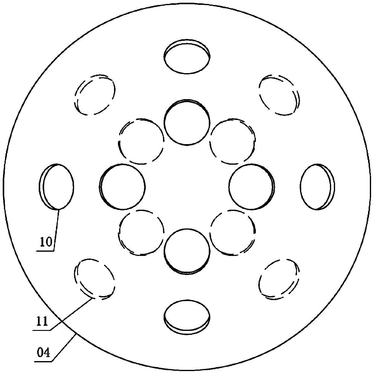 Synergistic fragmented intussusception medicine pestle