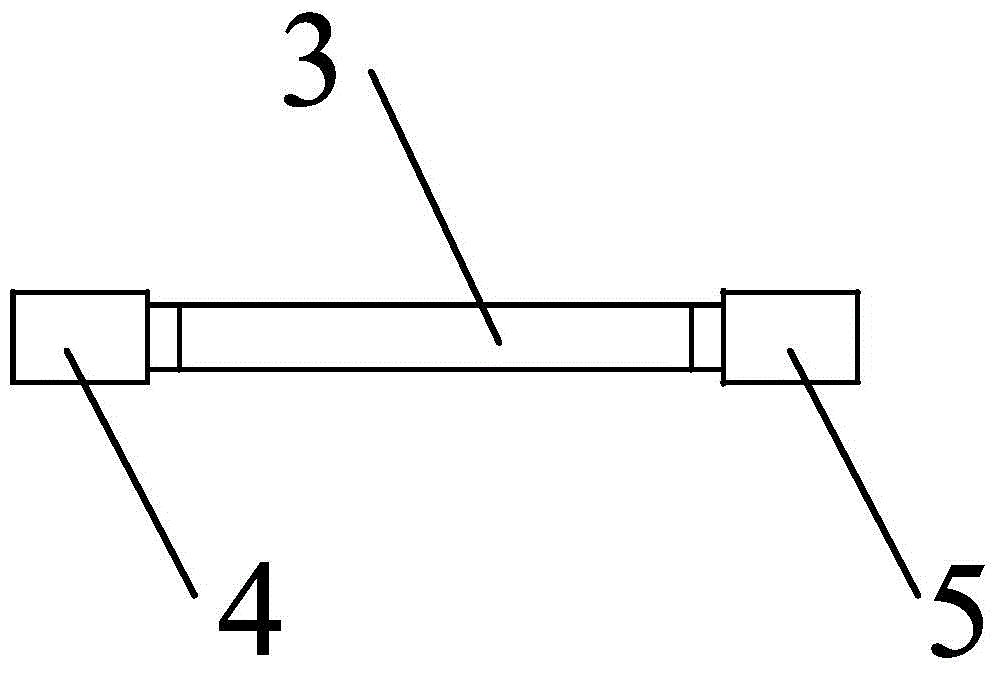 A fiber grating differential strain gauge and its production and use method