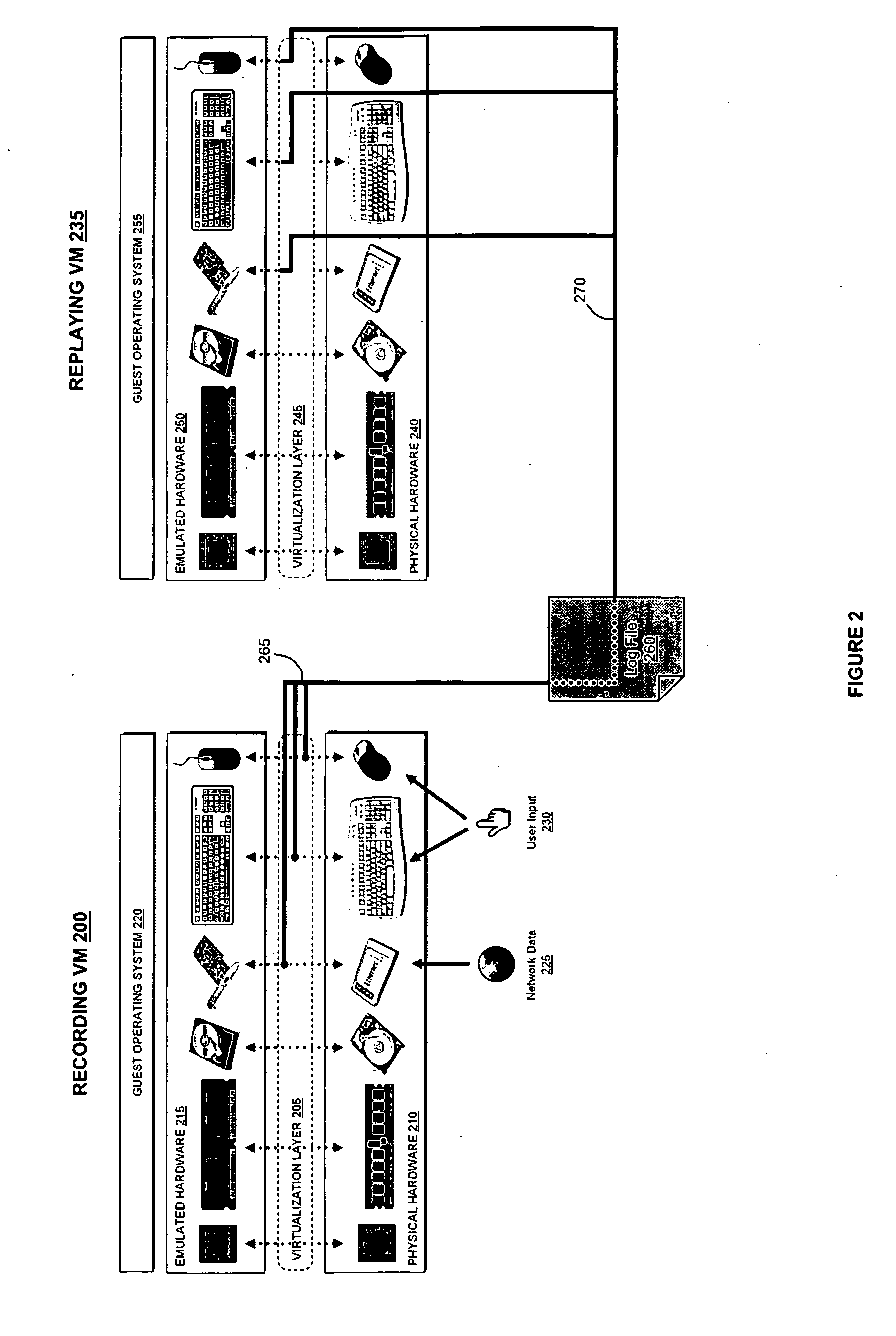 Decoupling dynamic program analysis from execution in virtual environments