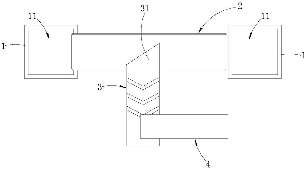 Reconstituted tobacco finished product boxing device and reconstituted tobacco finished product boxing method